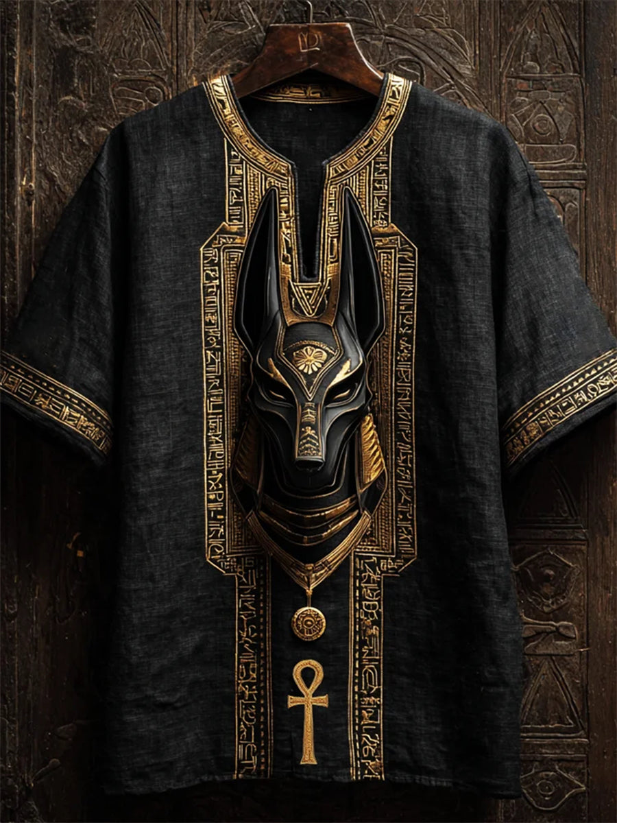 T-shirt van de oude Egyptische beschaving voor heren