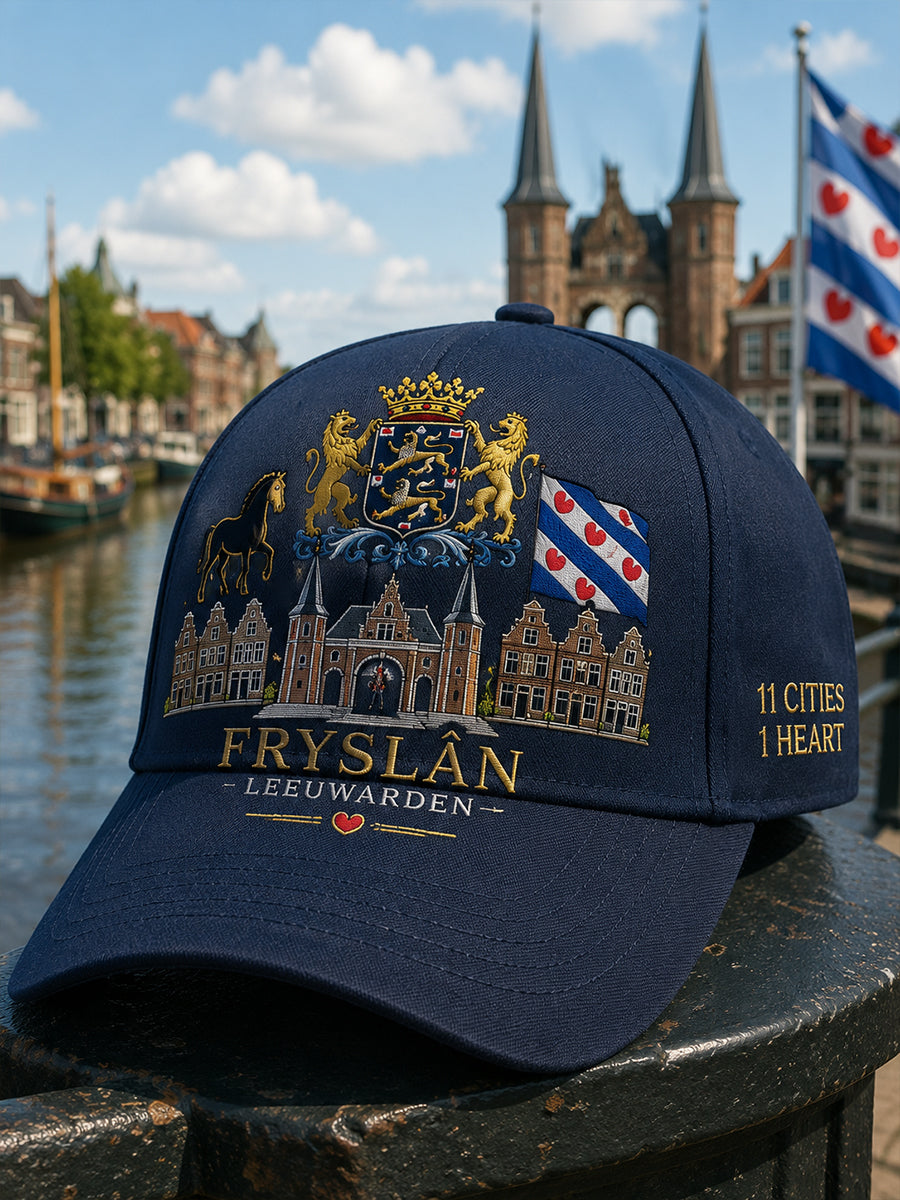 Muts met herdenkingsprint van de stad