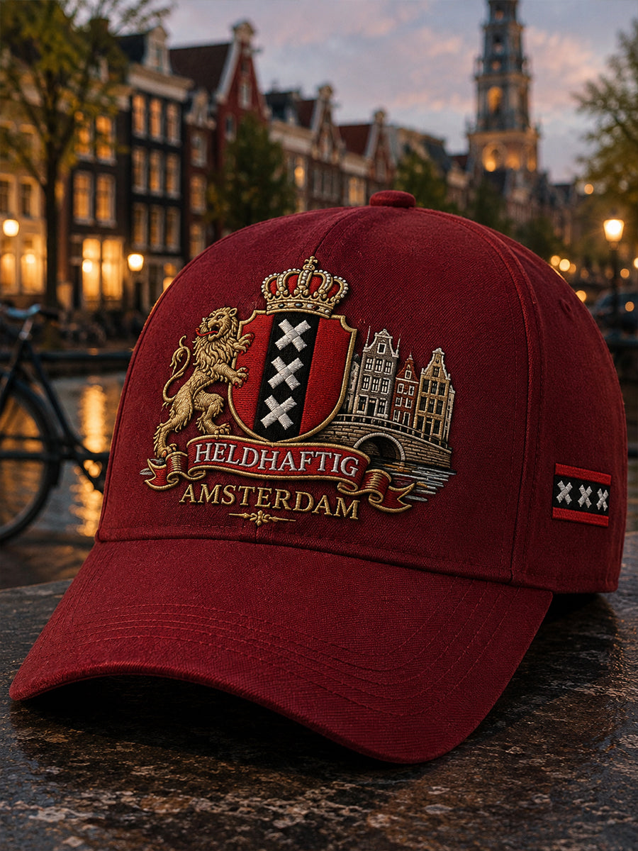 Muts met herdenkingsprint van de stad