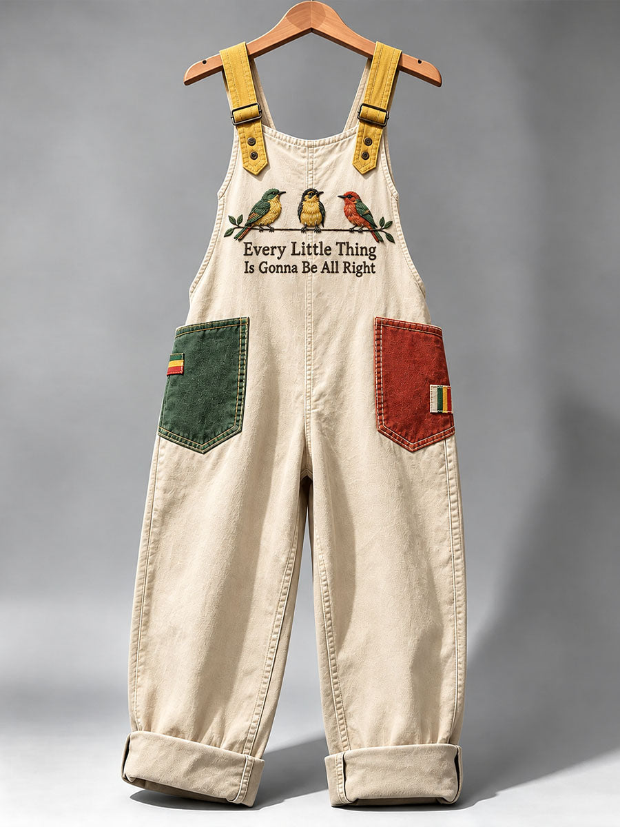 Vrouwen elk klein ding zal helemaal goed zijn Jumpsuit