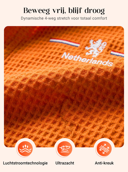 Heren Koningsdag Wafelshirt