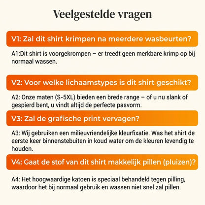 Herenpolo met korte mouwen en print met Koningsdag-thema