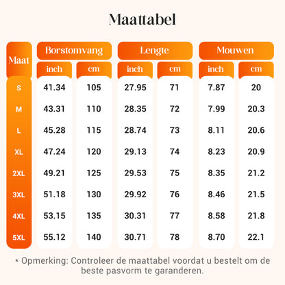 Herenpolo met korte mouwen en print met Koningsdag-thema