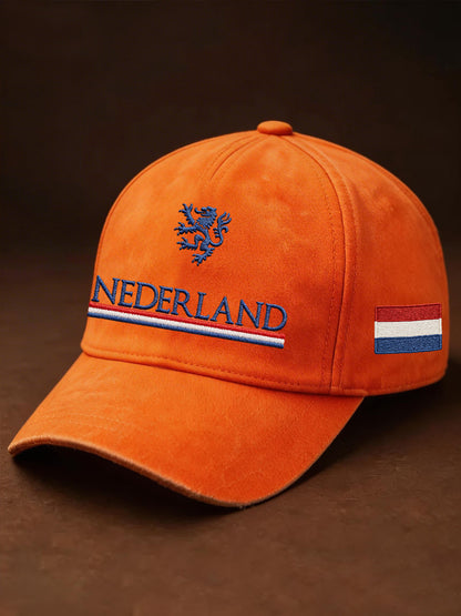Unisex Nederland Vlag Print Hoed
