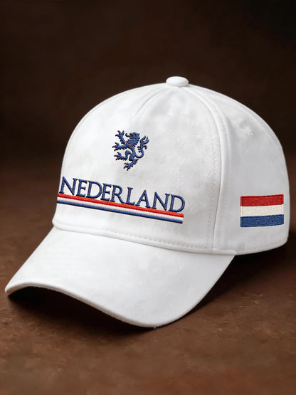 Unisex Nederland Vlag Print Hoed