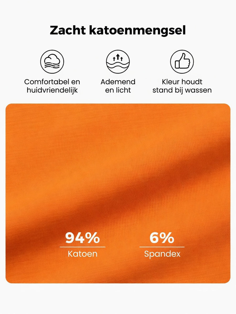 Heren Nederland 2026 voetbal patchworkprint casual poloshirt en korte broek set