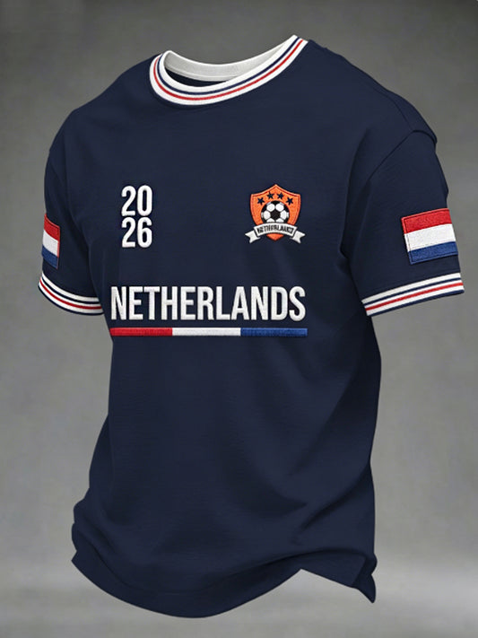 T-shirt met korte mouwen voor heren