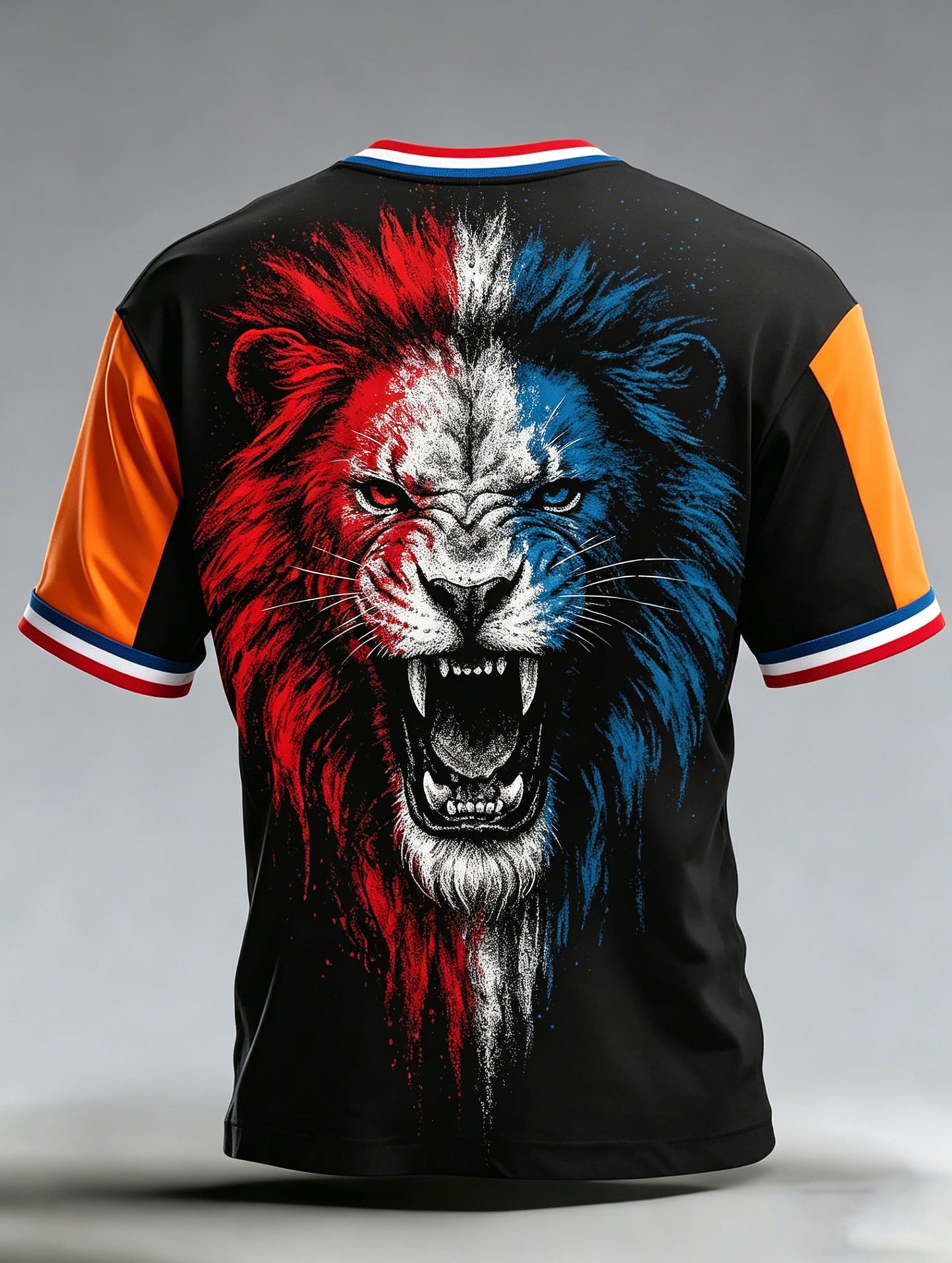 Heren T-shirt met kunstprint ter herinnering aan Koningsdag
