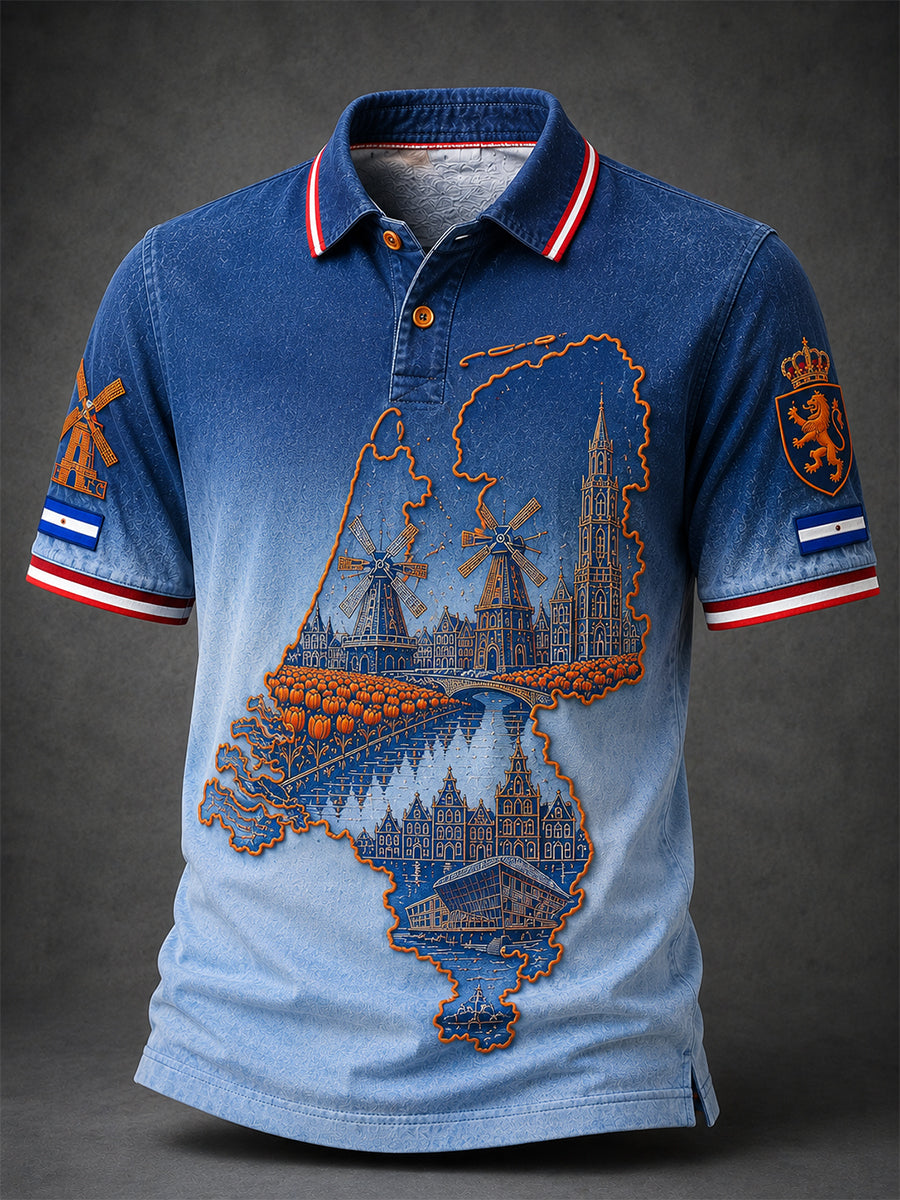 Heren T-shirt met korte mouwen voor voetbal