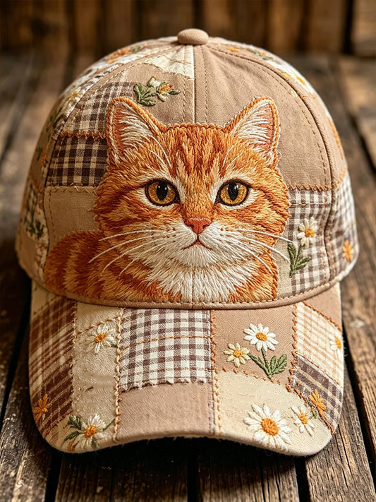 Unisex schattige hoed met kattenprint