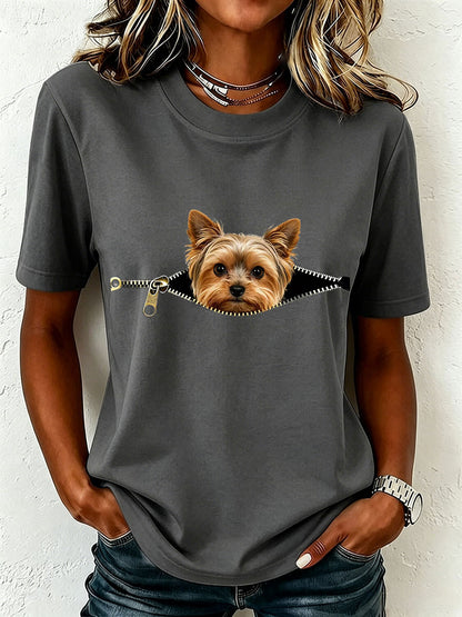 Lovely Yorkshire Terrier T-shirt voor dames
