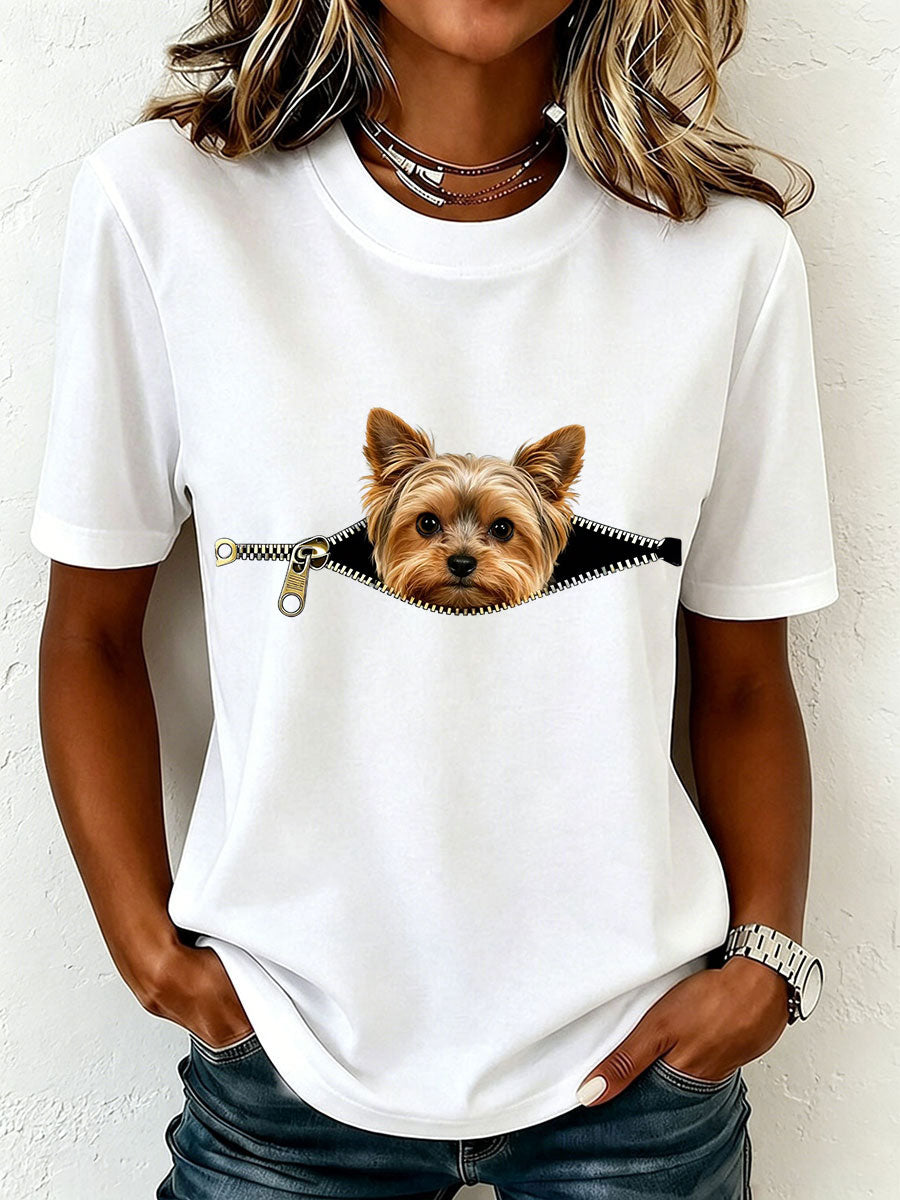 Lovely Yorkshire Terrier T-shirt voor dames