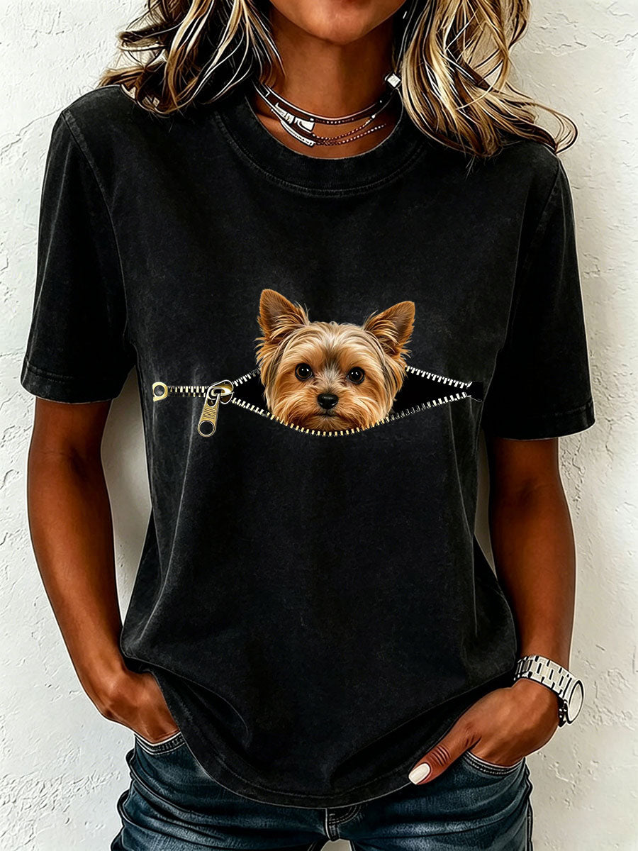 Lovely Yorkshire Terrier T-shirt voor dames