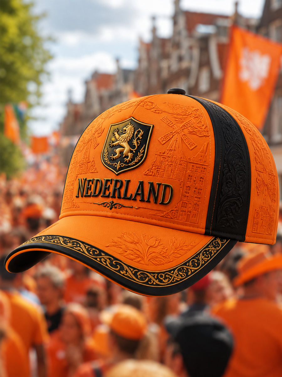 Uniseks Nederlandse printmuts