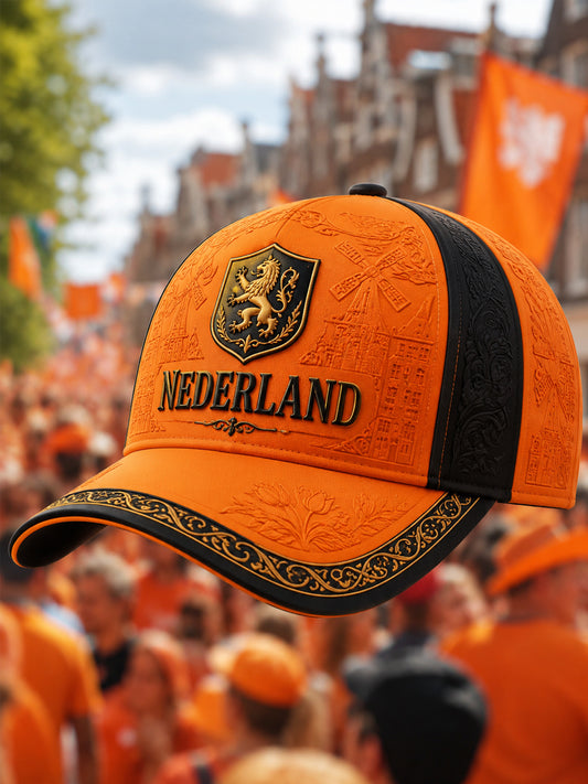 Uniseks Nederlandse printmuts