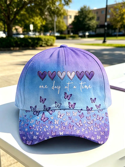 Unisex Alzheimer Awareness Support Hat