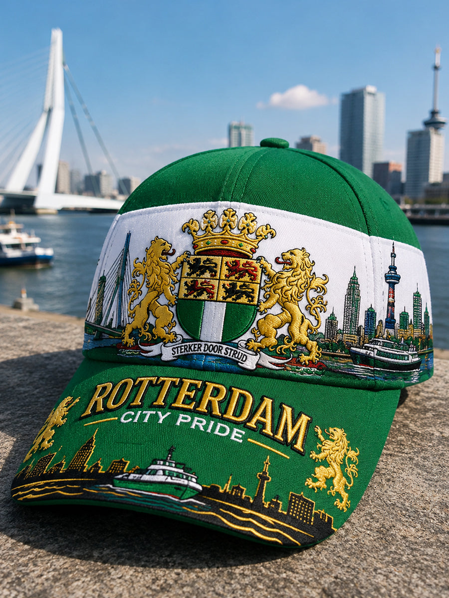 Muts met herdenkingsprint van de stad
