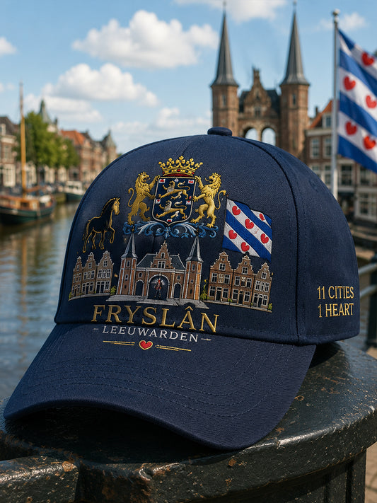 Muts met herdenkingsprint van de stad