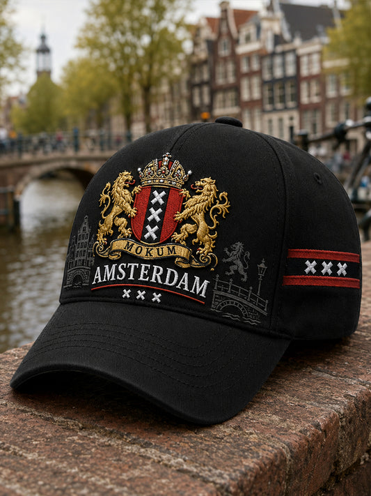 Muts met herdenkingsprint van de stad