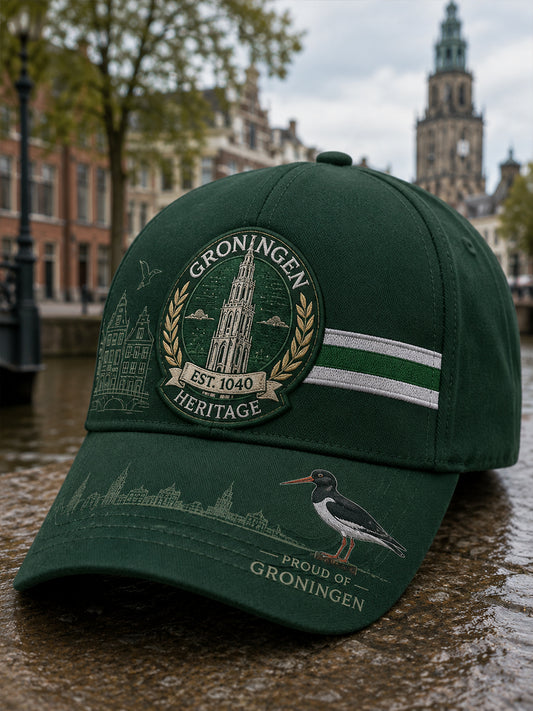 Muts met herdenkingsprint van de stad