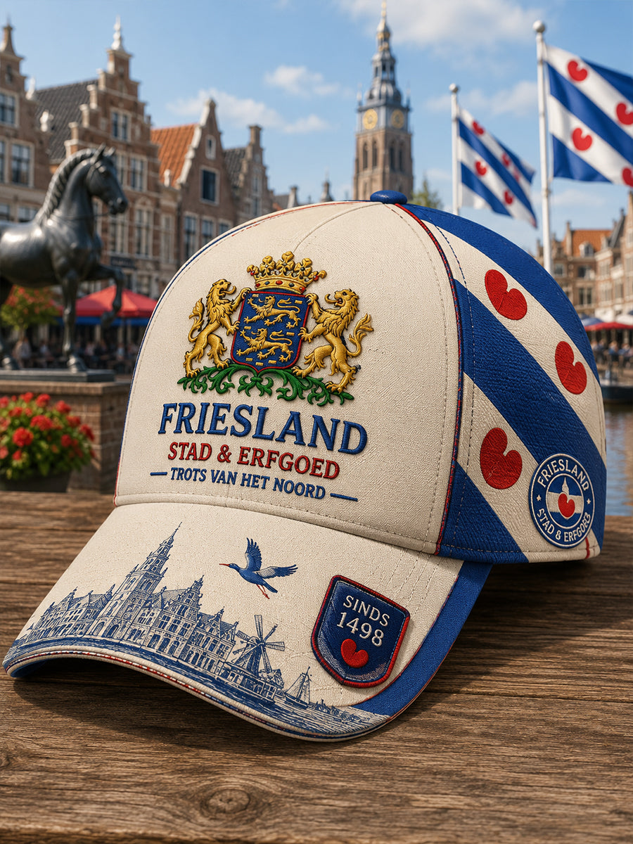 Muts met herdenkingsprint van de stad