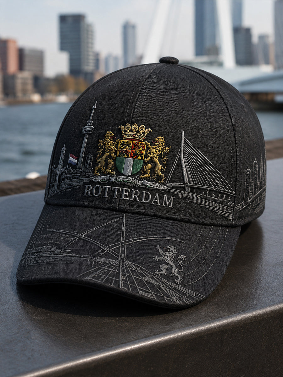 Muts met herdenkingsprint van de stad