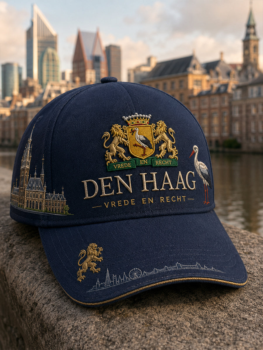 Muts met herdenkingsprint van de stad