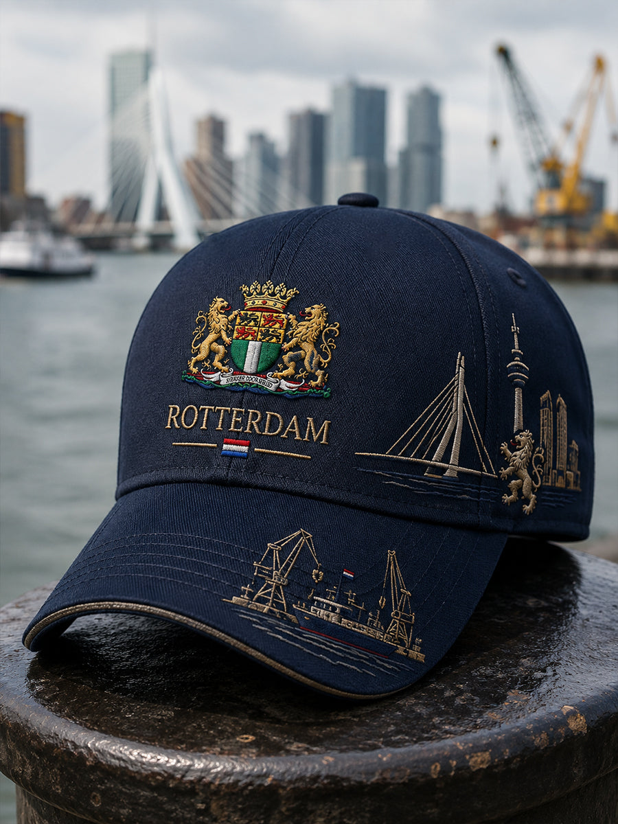 Muts met herdenkingsprint van de stad