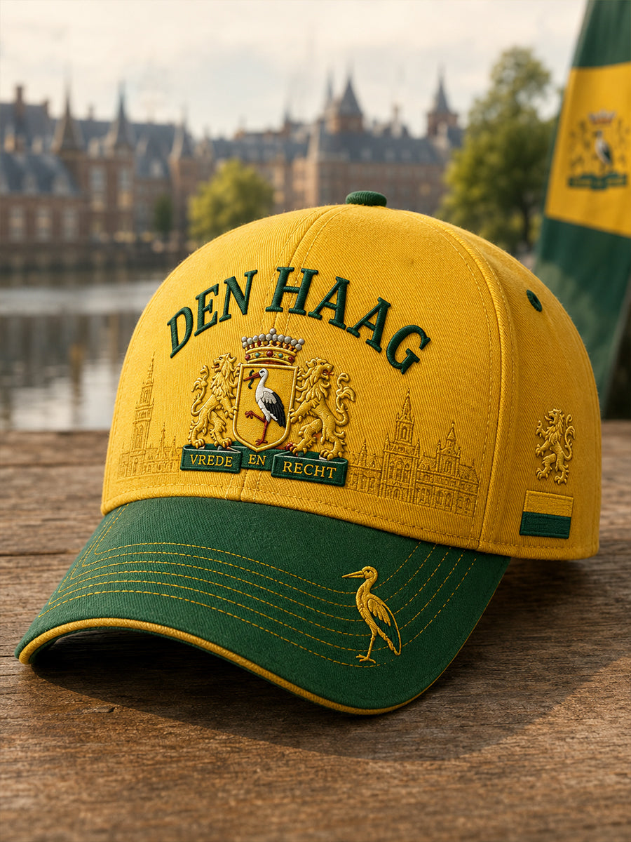 Muts met herdenkingsprint van de stad