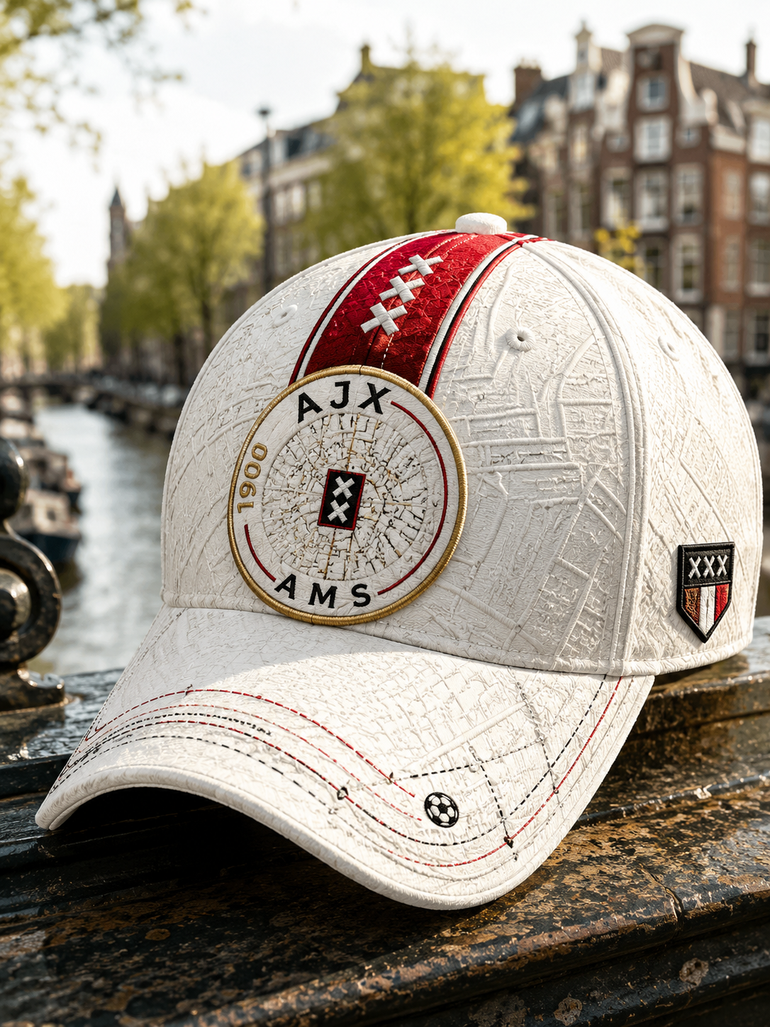 Amsterdamsche voetbalclub Ajax uniseks pet