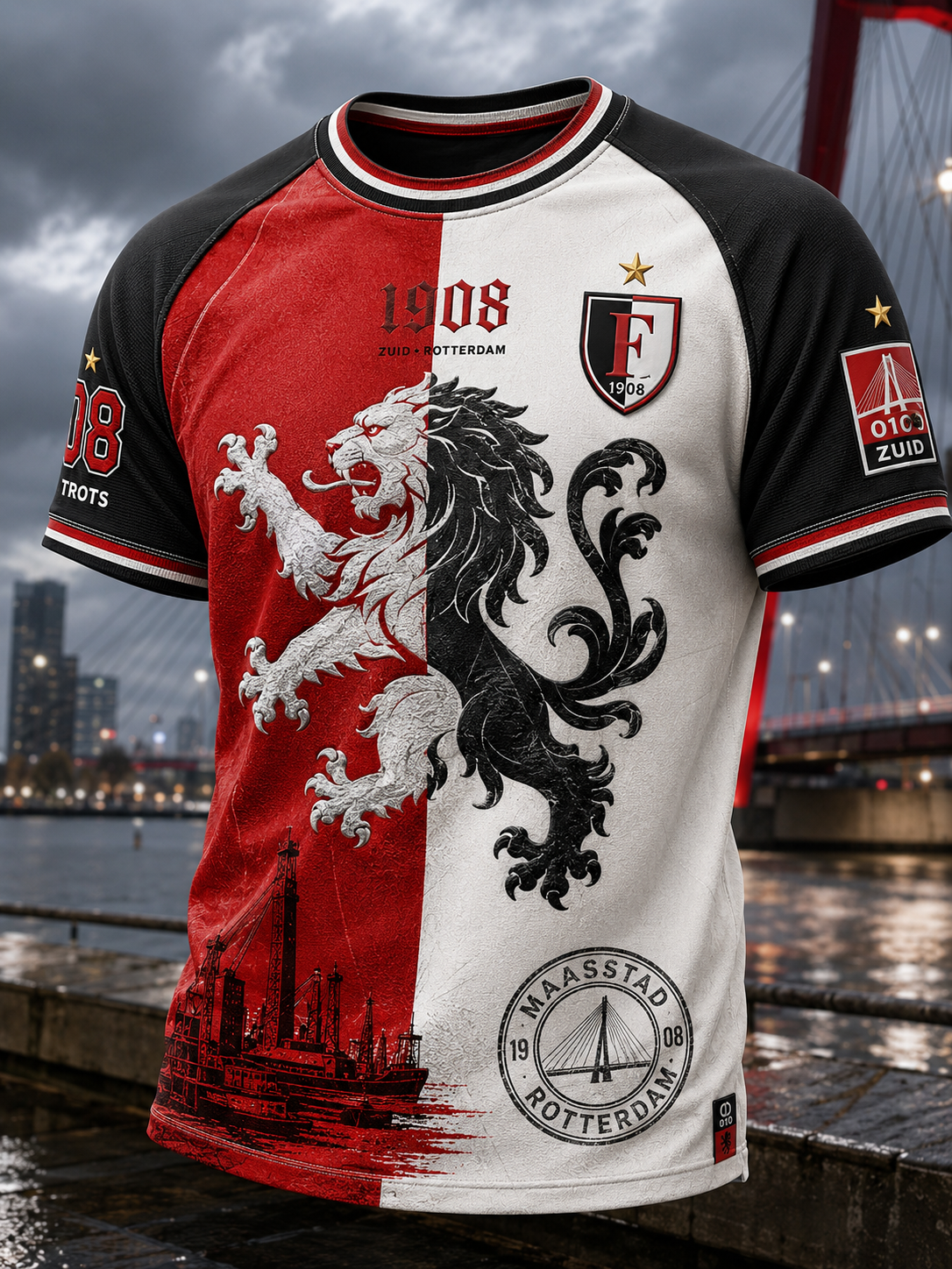 Feyenoord T-shirt met korte mouwen voor heren