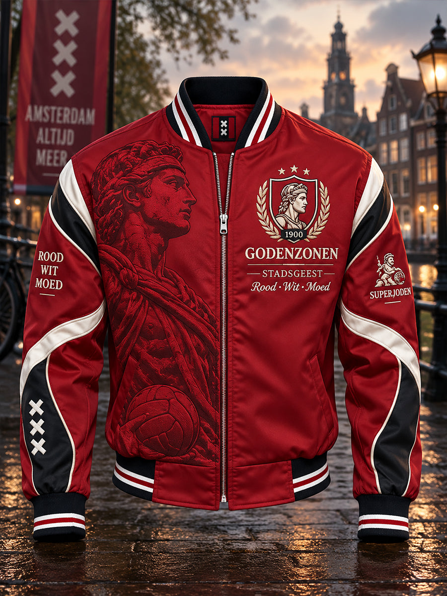 Herenshirt met herdenkingsprint voor voetbal