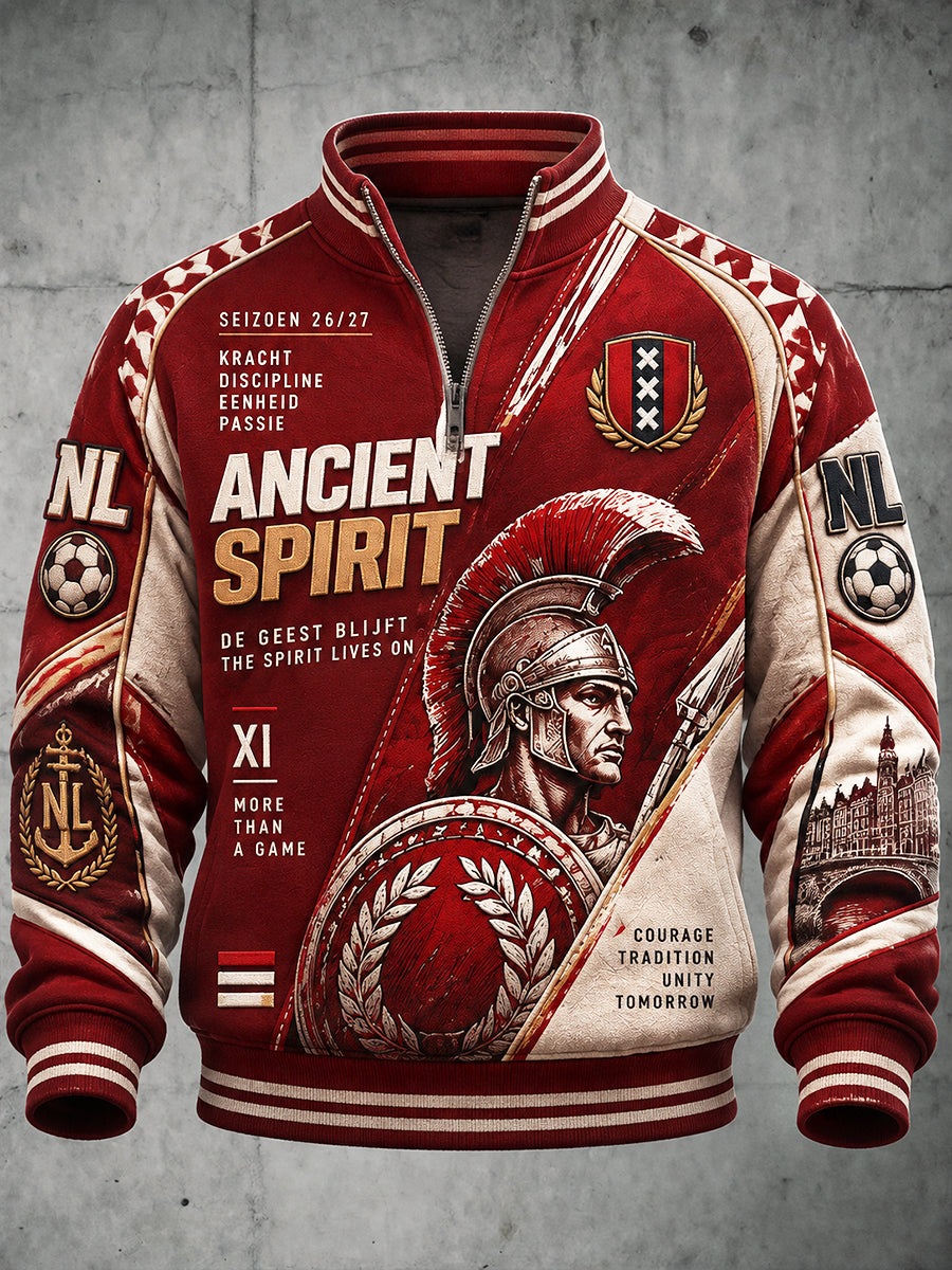 Nederlandse Eredivisie Ajax Football bedrukt casual sweatshirt met capuchon