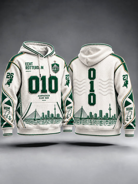 Casual sweatshirt met capuchon in Rotterdam voor heren