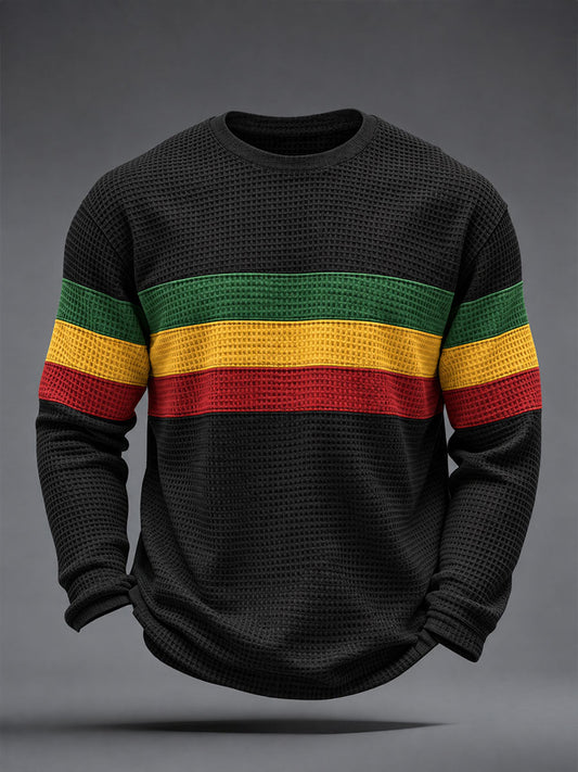 Reggae geïnspireerde wafeltop voor heren