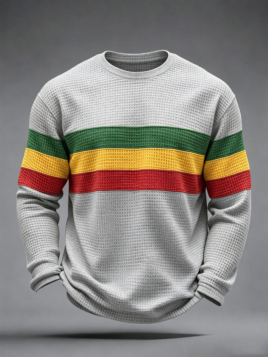 Reggae geïnspireerde wafeltop voor heren