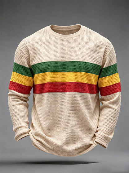 Reggae geïnspireerde wafeltop voor heren
