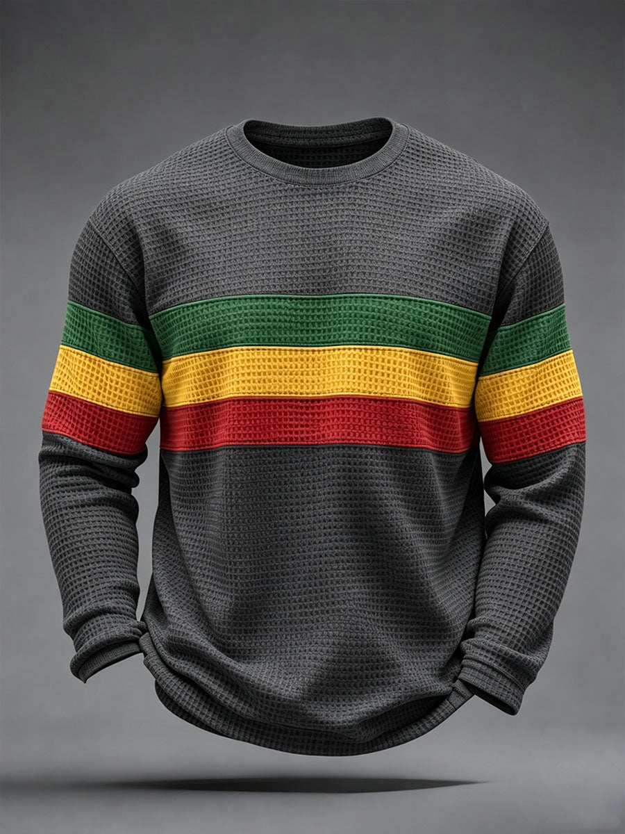 Reggae geïnspireerde wafeltop voor heren