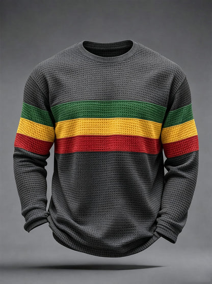 Reggae geïnspireerde wafeltop voor heren