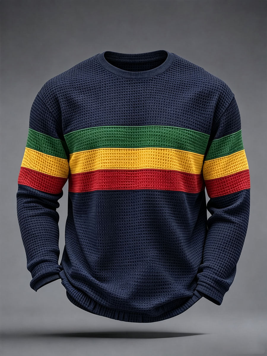 Reggae geïnspireerde wafeltop voor heren