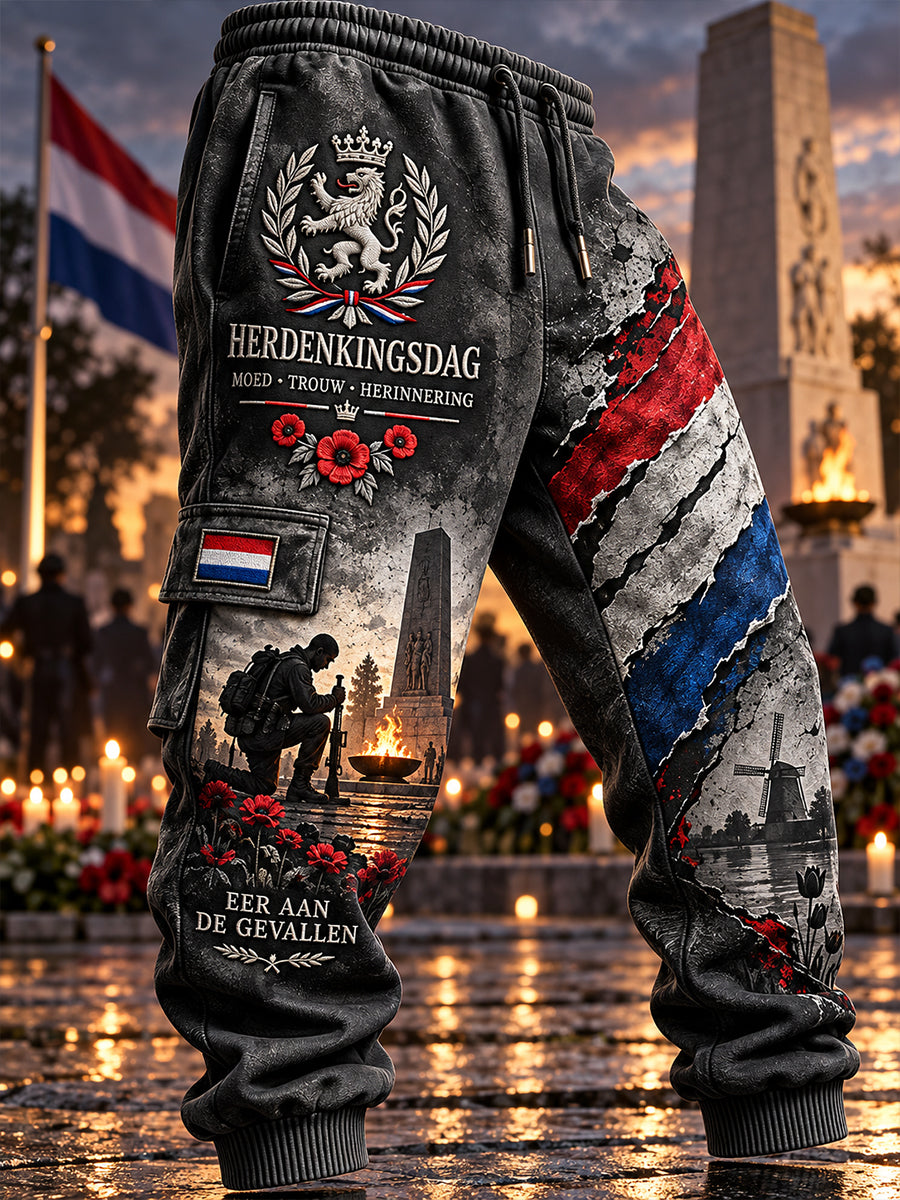 Herenherdenkingsdagprint broek